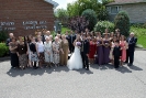 Photographie de groupe mariage