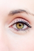 Macro photo oeil femme
